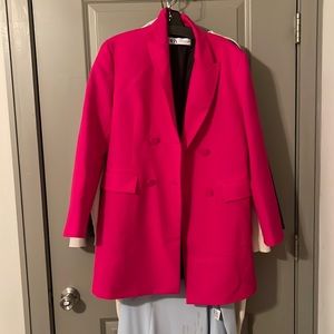 Hot Pink Zara Blazer
